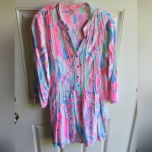 Lilly Pulitzer Colorful Button-Down Dress